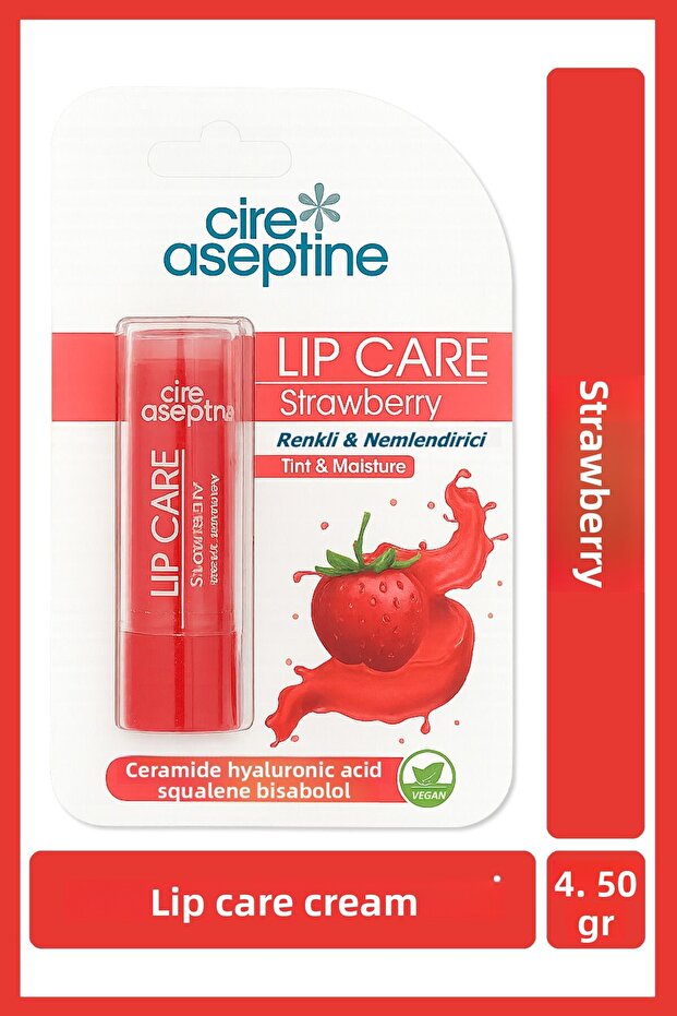 Lip Care Strawberry Color Lip Moisturizer 4.5 g