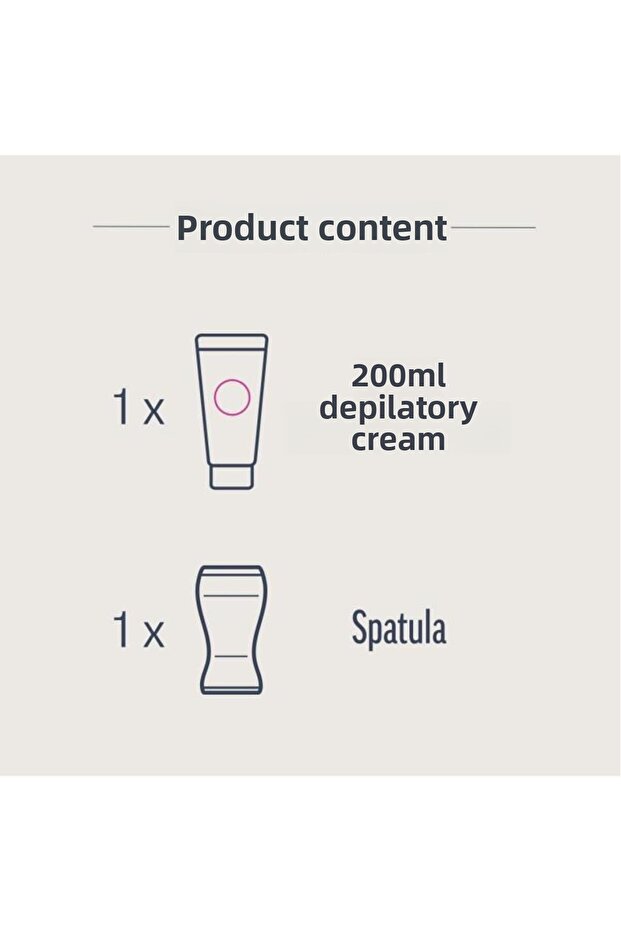Pure 200ml Depilatory Cream Sensitive Skin - 2