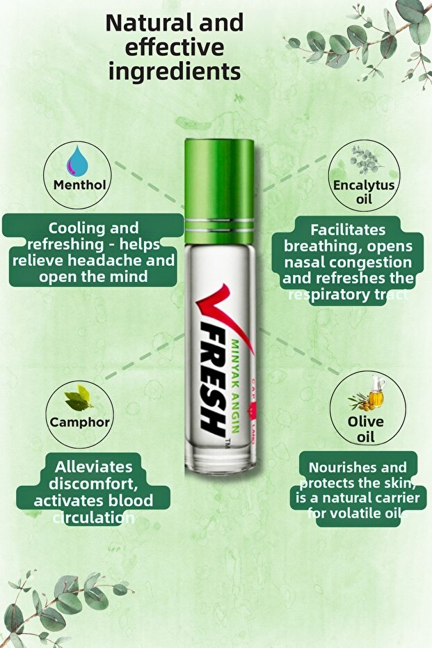 Aromatherapy Fresh Roll-On Original - 3