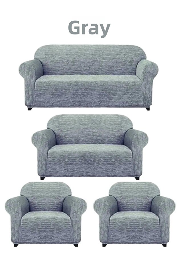 Seat Cover 3211 Set Elastic Flexible Seat Cover Sofa Cover