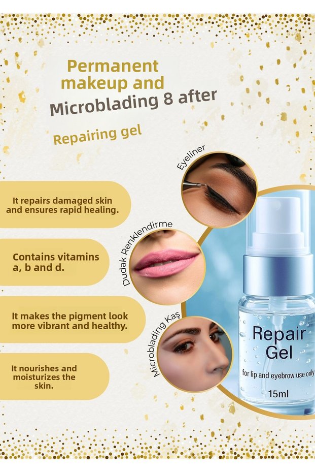 Repair Gel after Permanent Makeup and Microblading