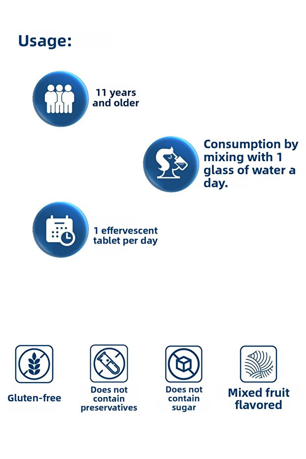 فيتامين سي + د + الزنك وفيتامين سي + سامبوكوس نيغرا + الزنك 2x15 فوار - حزمة المناعة - 5