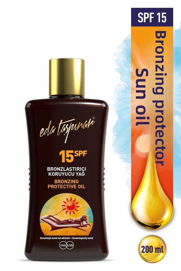 Bronzing Protective Oil Spf 15 - 200 ml - 1