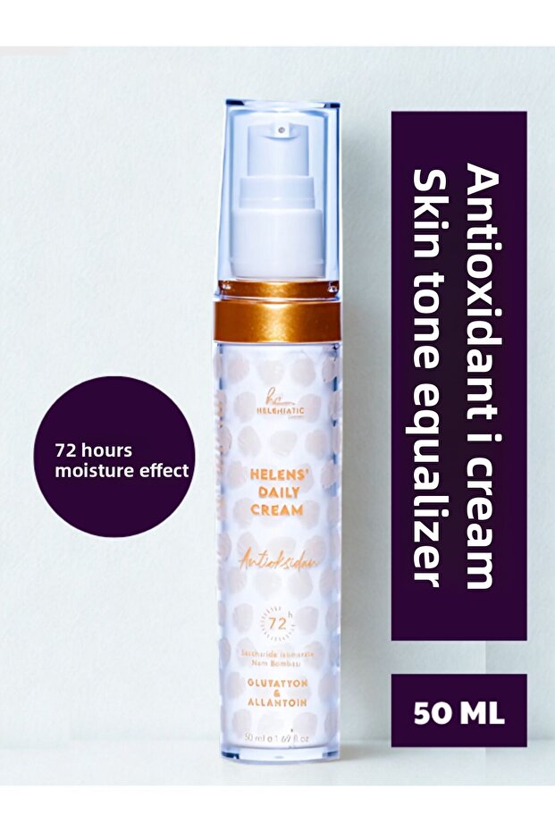Helens' Skin Tone Evening & Moisturizing Cream – 72-Hour Moisture with Glutathione, Vitamin E, and Jojoba