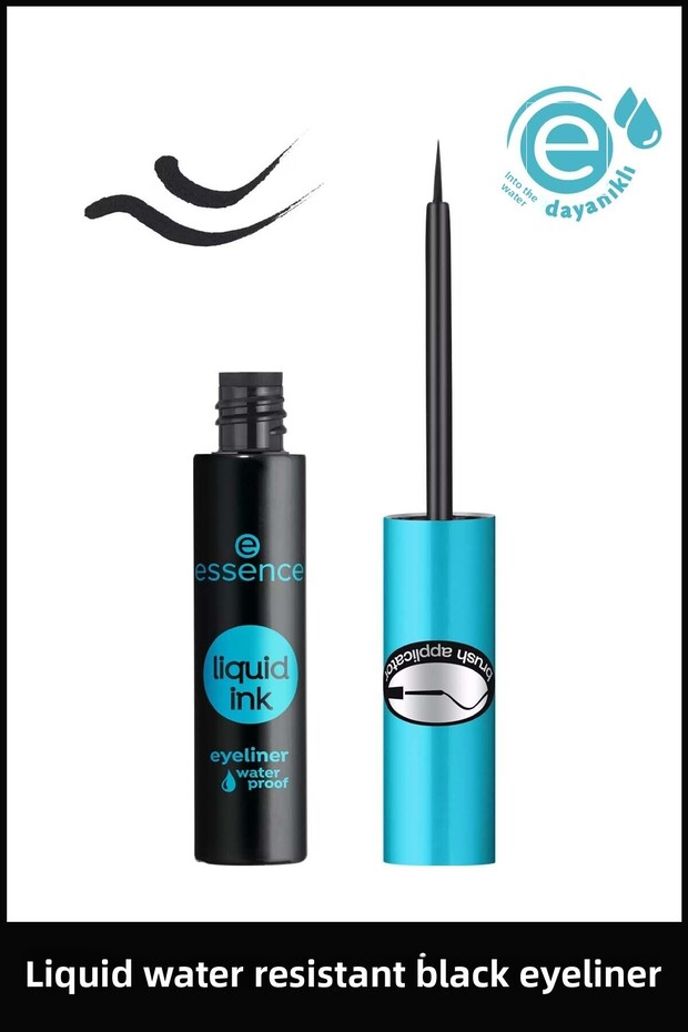 Liquid Ink Eyeliner Waterproof Black Siyah | Eyeliners Long Lasting Beauty Makeup