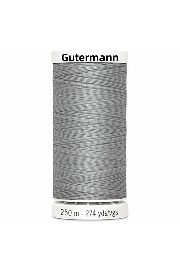 Gütermann 250 m 38 Gray 100% Polyester Sewing Thread