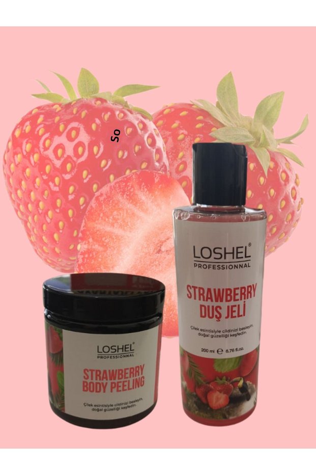Shower Gel 200ml Body Peeling 250ml with Gift