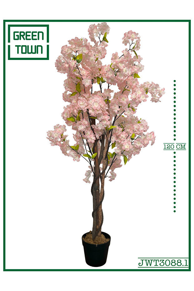 اشجار الكرز الوردى الصناعية-120cm