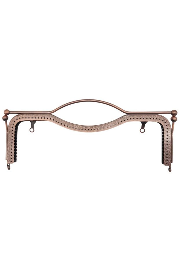 Angel Bag Accessory 27cm Top Handle Bag Clip Purse Burs Copper Color Metal