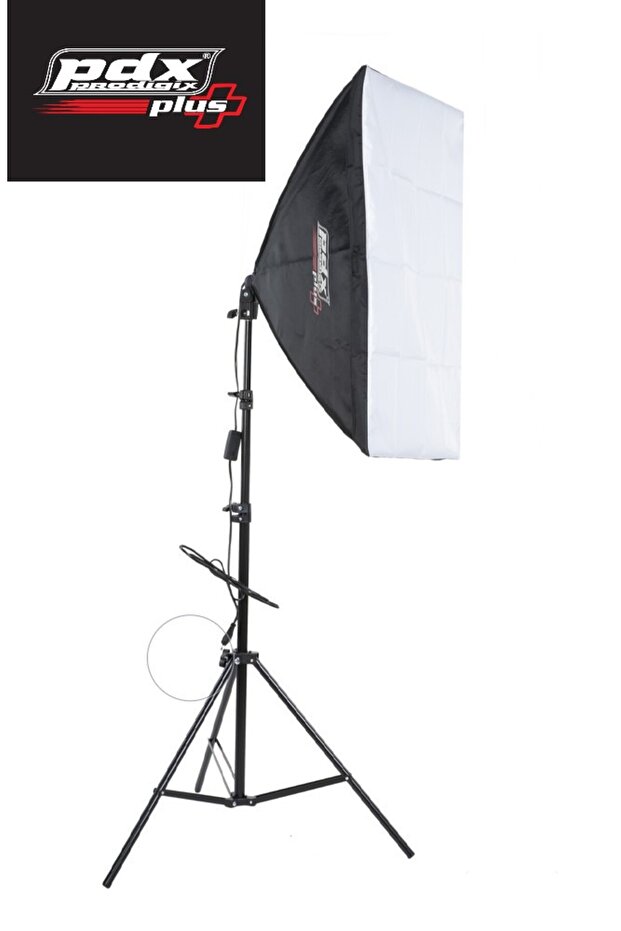 50x70cm Softbox, Tek Duylu, Ayaklı Set - 5