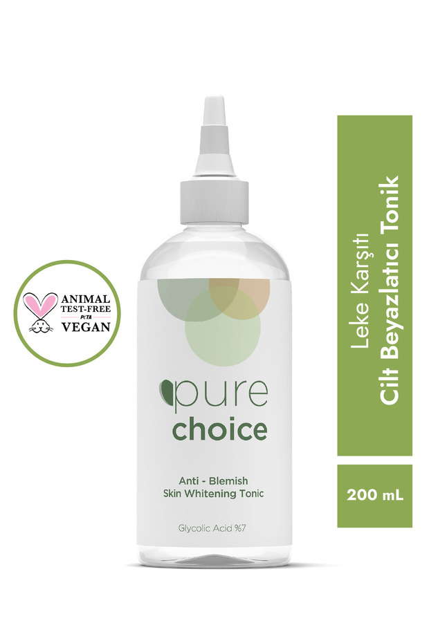 Anti-Blemish Skin Whitening Tonic 200ml Glycolic Acid 7%)