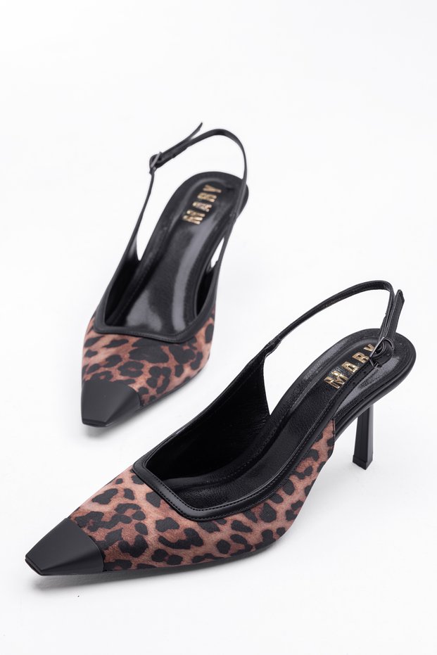 Women's High Heel Shoes Stylish-Evening Shoes with Heel Strap Stiletto Daily Office Shoes