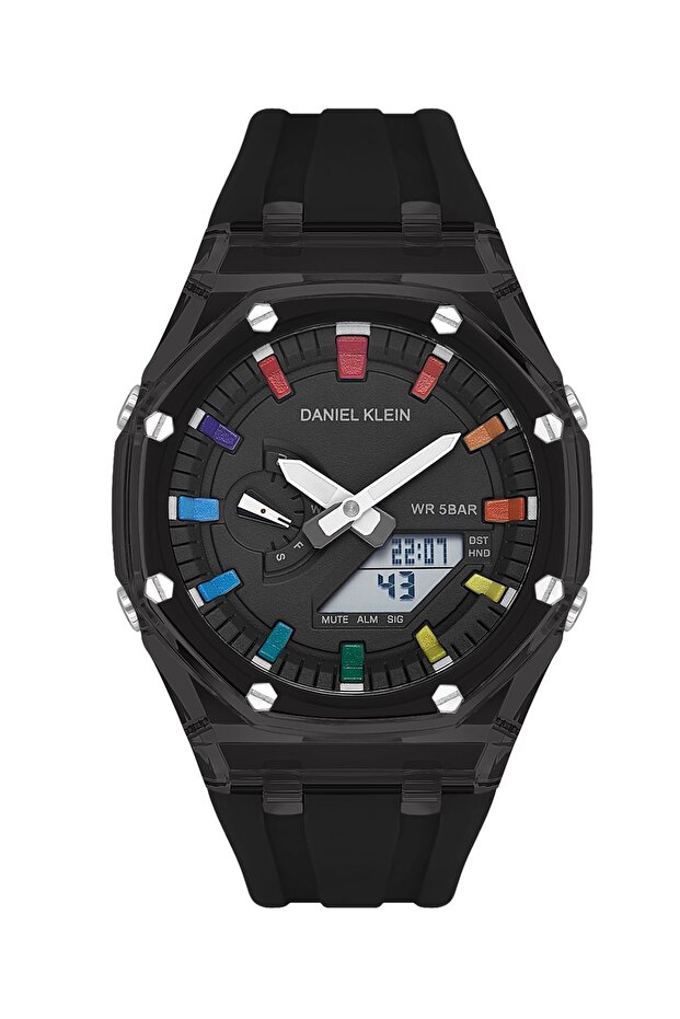 Brand Digital Analog Men's Wristwatch Outdoor 5 Atm
