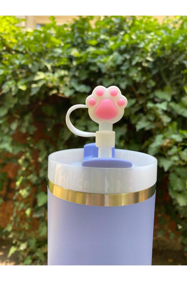 1 Adet 10 Mm Stnly Quencher Için Pipet Kapağı Toz Için Kapak Şekilli Pipet Başlığı Silikon kapak - 2