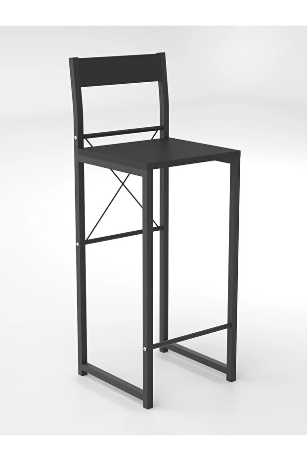 GOOD SİYAH BAR SANDALYESİ-BAR TABURESİ 1650 - 3