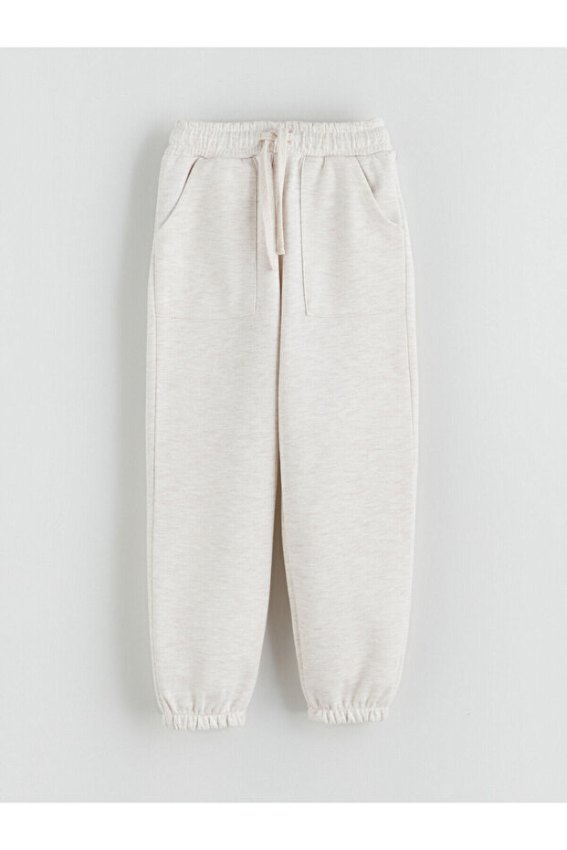 Yeni Sezon Beli Lastikli Basic Erkek Çocuk Eşofman Altı - 1