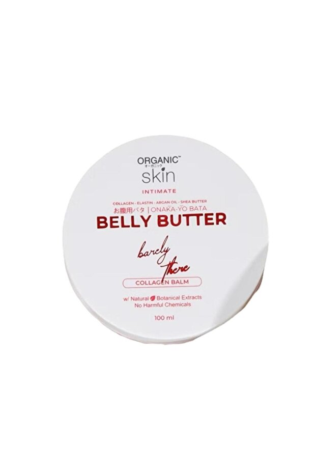 Prganic skin belly butter barely there collagen balm