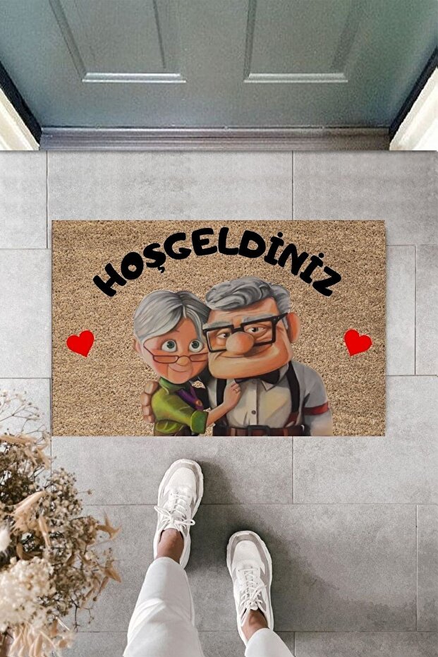1Modern Digital Printing - Retired Couple Doormat - Welcome Front Door Mat