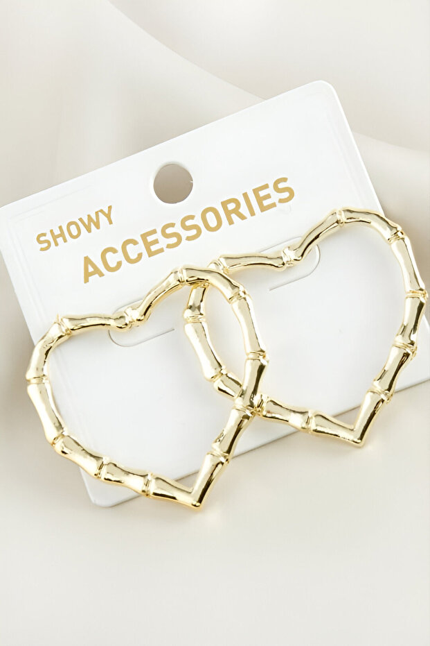 Earring Heart Ring - 1