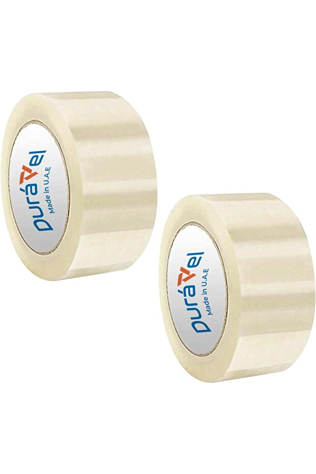 Clear Packing Tape, 2 inches x 50 yards Strong Heavy Duty Packaging Tape for Sealing Parcel