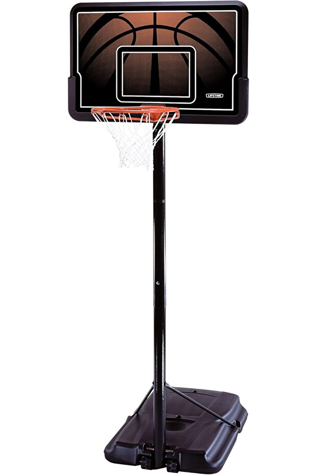 Height Adjustable Portable Basketball System, 44 Inch Backboard