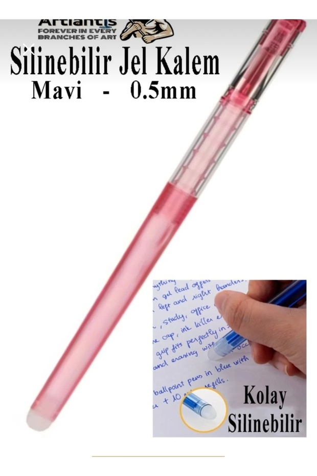 Silinebilir Jel Kalem Mürekkepli Kolay Silinebilir - 1
