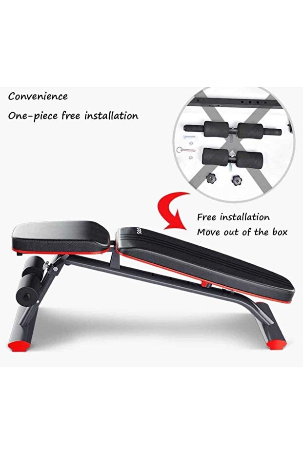 1201 Multifunctional Adjustable Exercise Bench - 2
