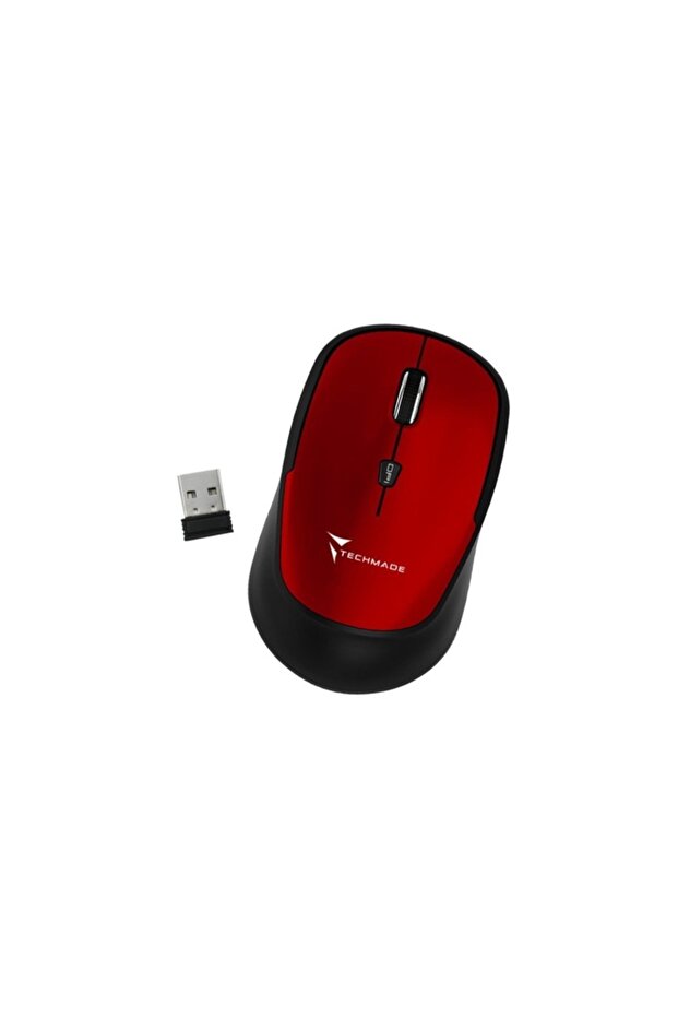 Mouse Wireless Tm-xj35 Red - 3