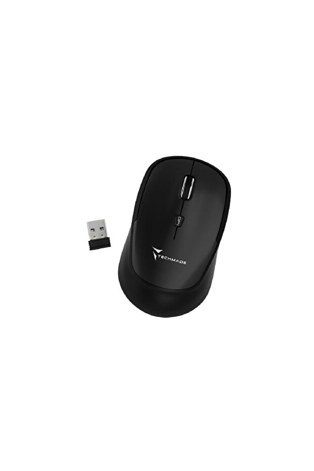 Mouse, Techmade, Wireless TM-XJ35, Negru - 3