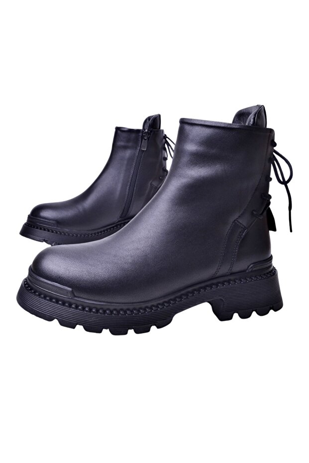 Kadın Deri Postal Bot 25100003K - 3