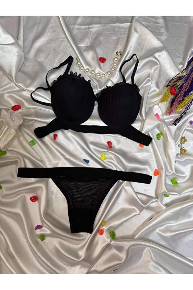 مجموعة حمالة الصدر موديل أويستر - 1