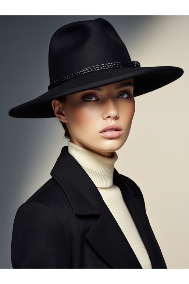 Women's Prime Fedora – Felt, Wide Brim Hat
