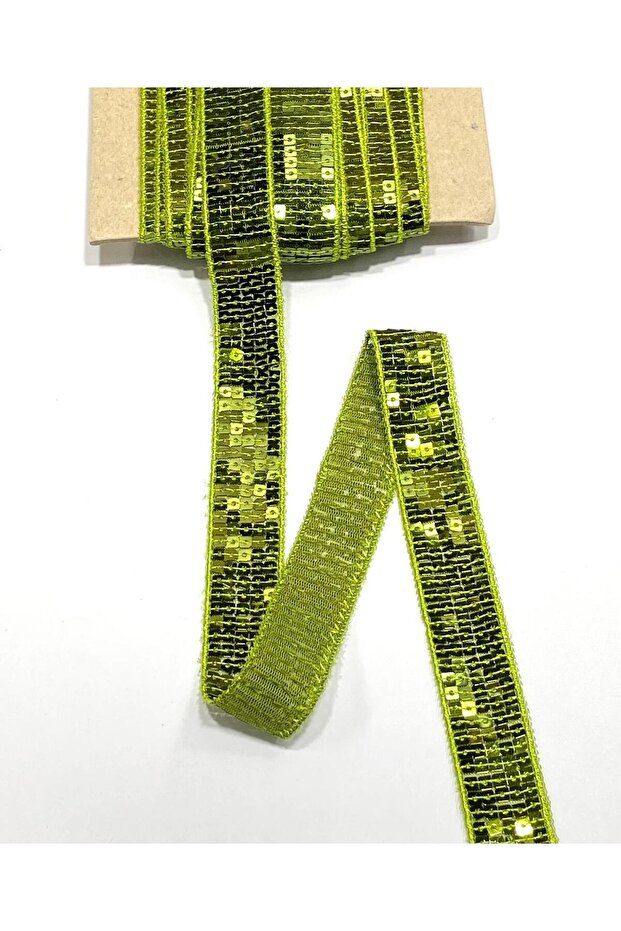 Sequin Ribbon Ribbon Sequin Ribbon Mortar 2 Meters / Width 2.5 cm /