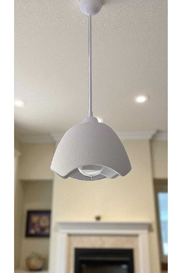 Lüks İskandinav Tarzı Modern Minimalist Tasarım Bohem Avize (ampul hediyedir) - 4