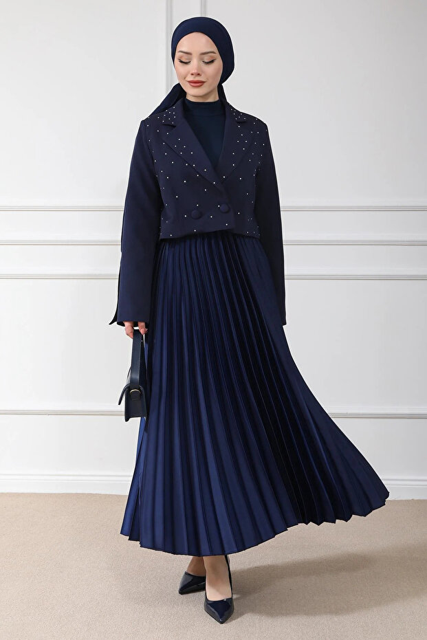 Piliseli Maxi Boy Etek - 1