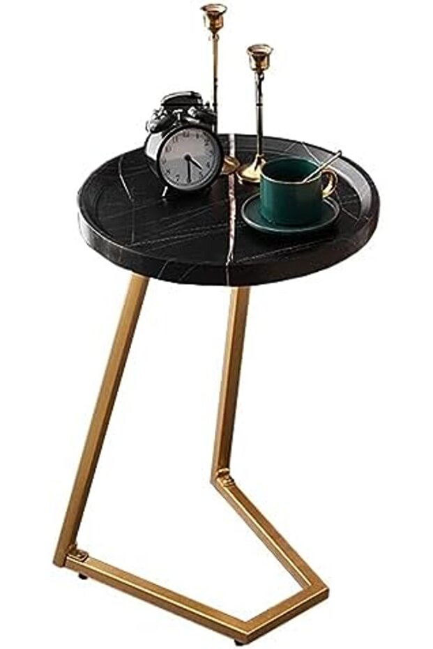 Side Table Snack Side Table, Modern Side Table, Bedroom End Table - Easy to Assemble