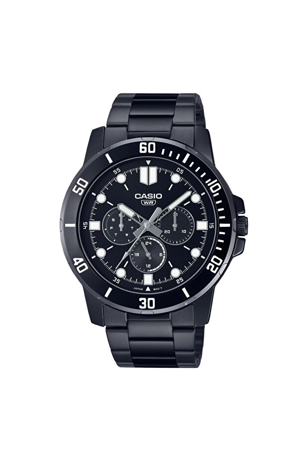 ANALOG MENS WATCH MTP-VD 300 B-1 EUDF