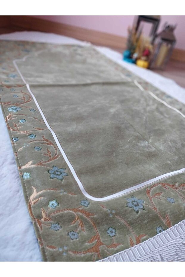 Lüks Şönilli Astarlı Seccade - 3