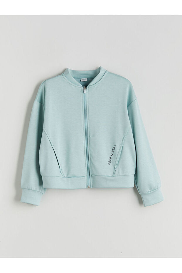 Shining Store'dan Işıltılı Seçimler | Dik Yaka Kız Çocuk Eşofman Takım - 2