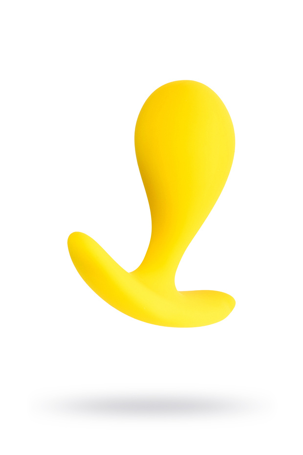ToDo by Toyfa Blob Anal Plug, silikon, sarı, 5,5 cm, Ø 2,1 cm - 1