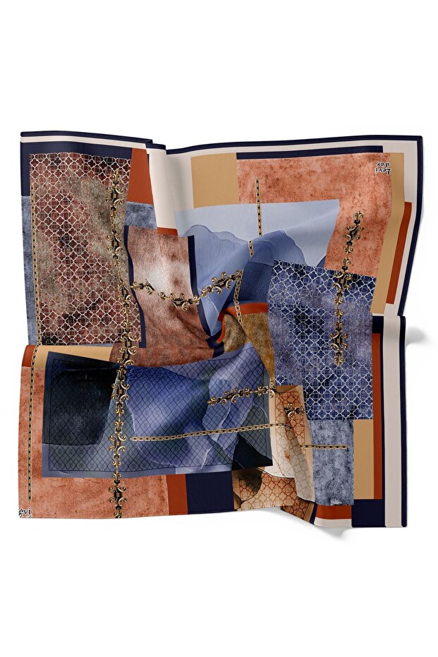 وشاح كريستال لامع بنمط - 2