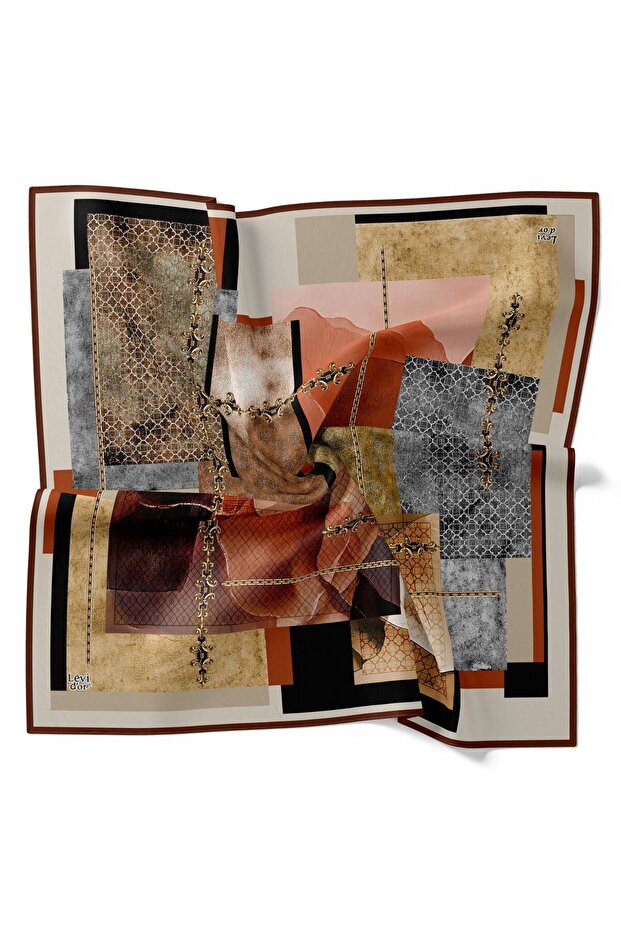 وشاح كريستال لامع بنمط - 2