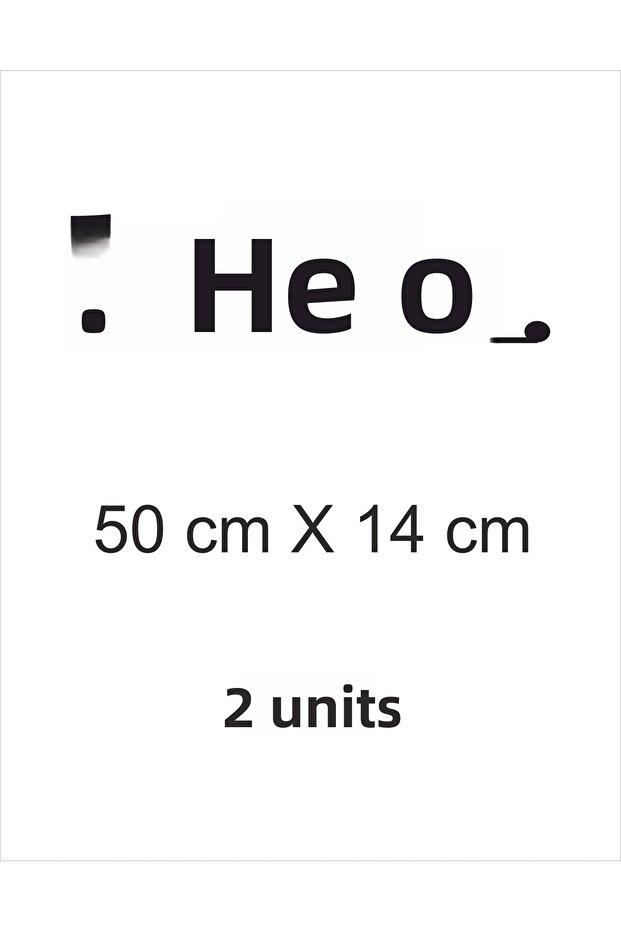 Hello Sticker - للكتابة على الجدران - 2