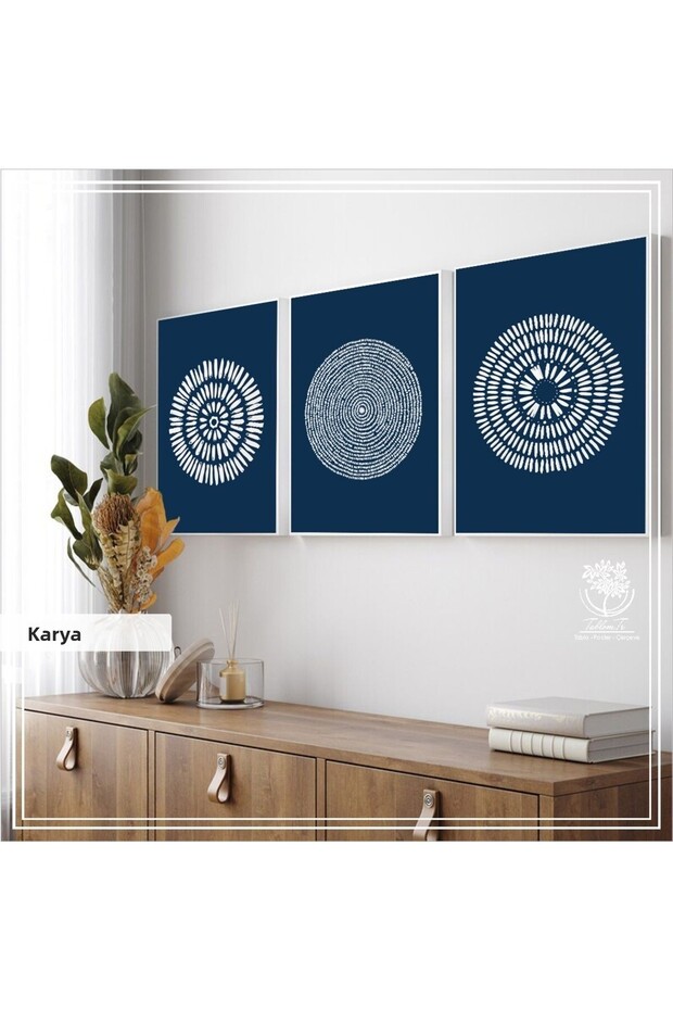 Metal Framed Real Glass Table Kariya Set of 3