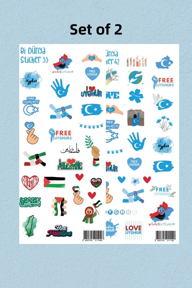 Empire Geography 2 Sticker Set
