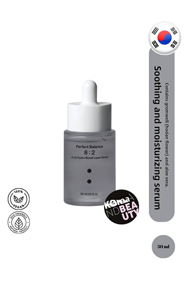 [8:2] Ji-Chi Hydro Boost Layer Serum 30ml |   Moisturizing-Soothing Serum with Gromwell and Aloevera Extract