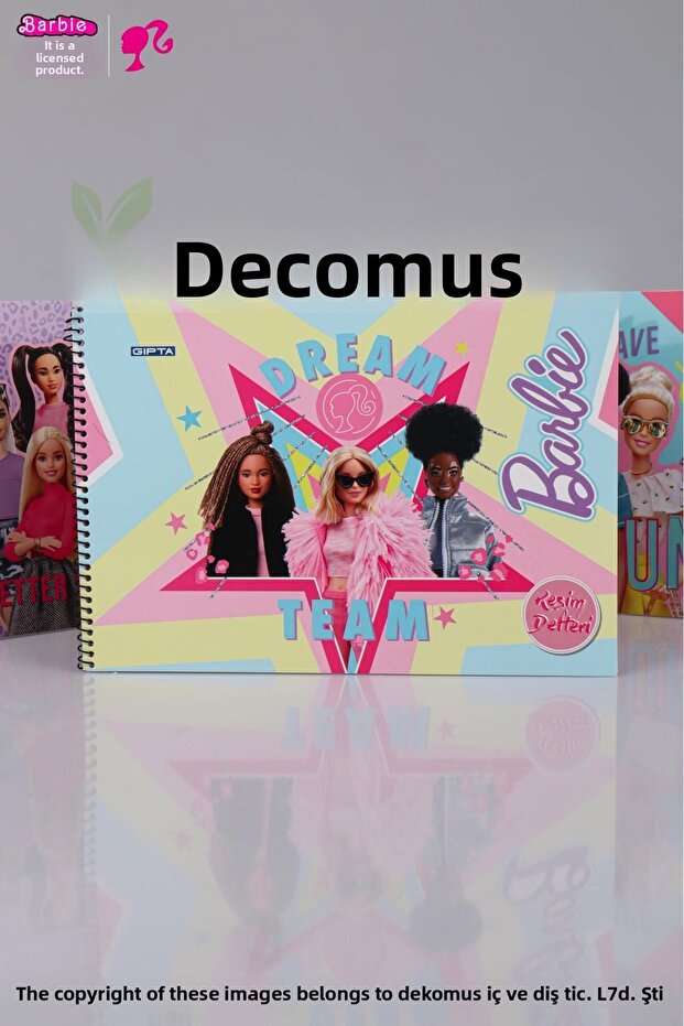 Licensed 17X24 cm Picture Notebook 15 Sheets Dekomus Pocket Notebook as a Gift