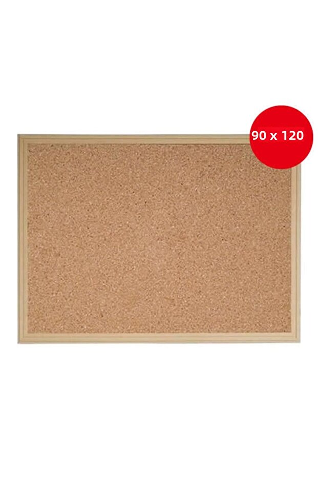 إطار لوح من الفلين البيئي مقاس 90 × 120 سم - 2