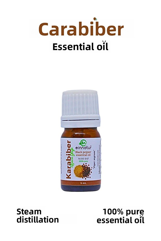 5ml 100% Pure Piper Nigrum Black Pepper Essential Oil