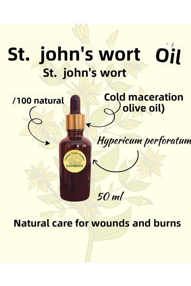 Natural St. John's Wort Oil 50 ml (St. John's Wort)